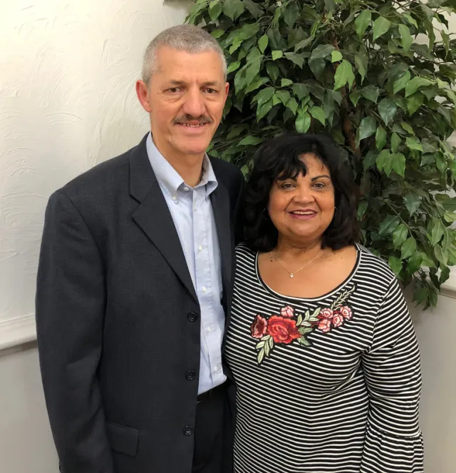 Missionaries Allan and Lorraine Knowles